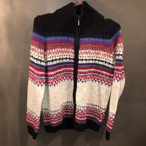Northern Reflections Full-Zip Sweater